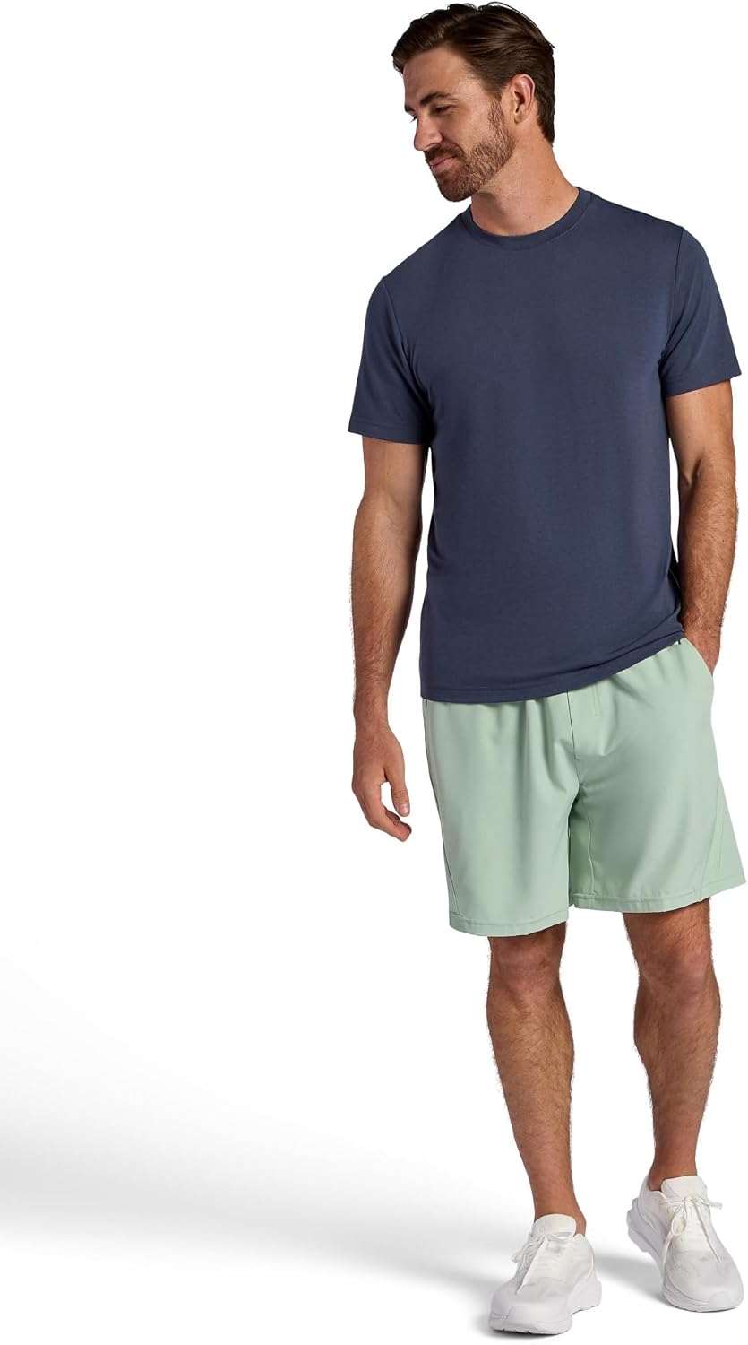 Men's Veda Short, Standard Fit, Stretch Lightweight Material, Moisture-Wicking