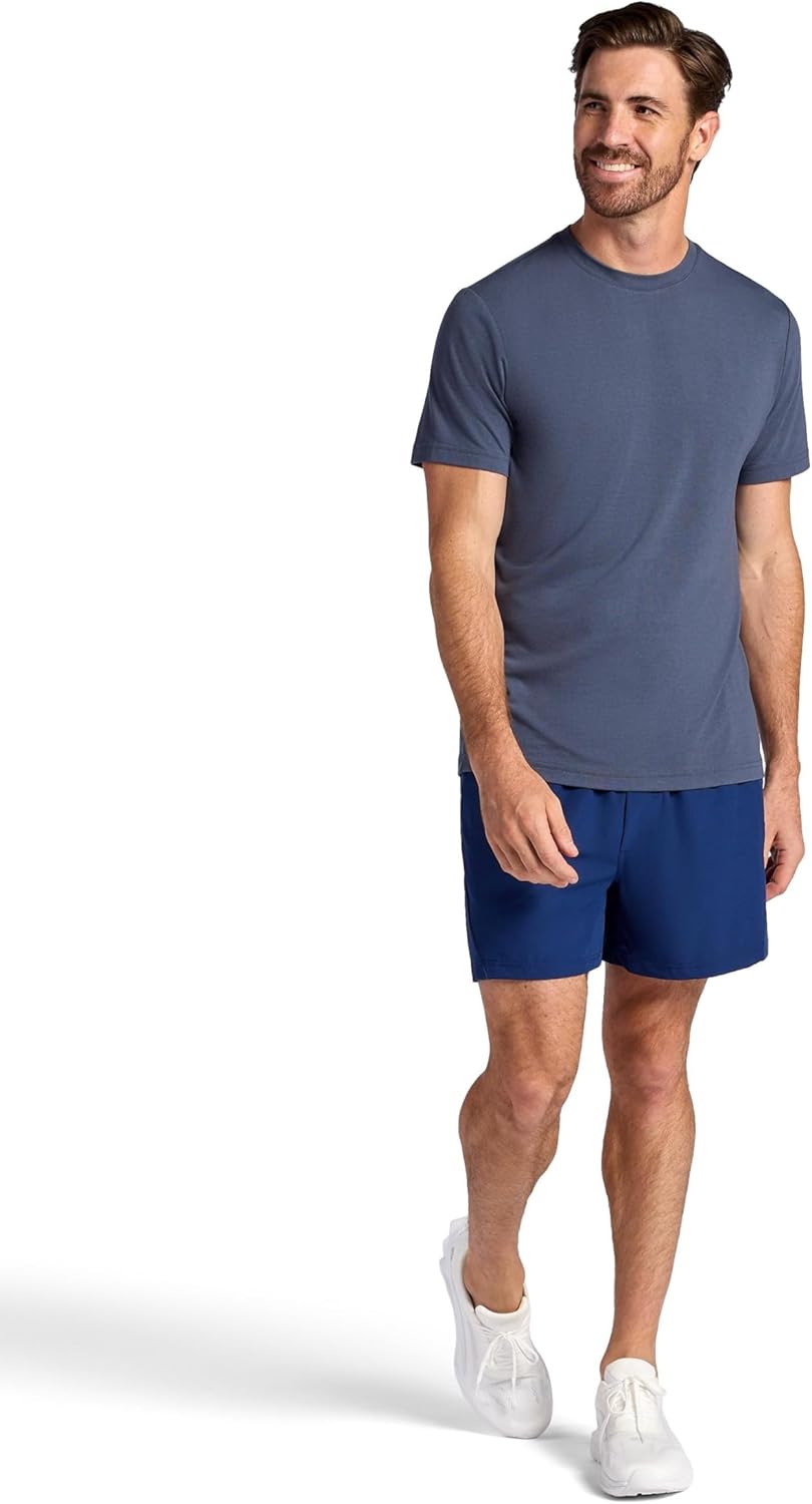 Men's Veda Short, Standard Fit, Stretch Lightweight Material, Moisture-Wicking