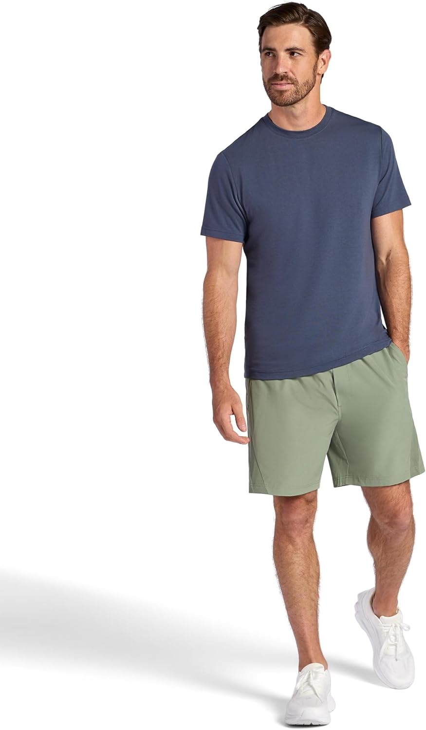 Men's Veda Short, Standard Fit, Stretch Lightweight Material, Moisture-Wicking