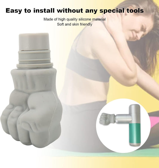 Brrnoo Muscle Massage Gun Head Replacement, Massage Gun Tissue Percussion Massager Handheld Electric Back Massager