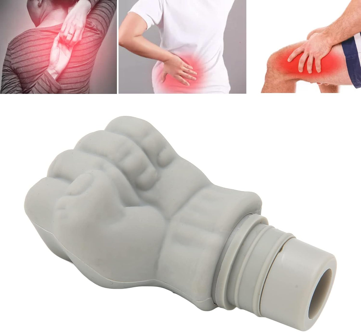 Brrnoo Muscle Massage Gun Head Replacement, Massage Gun Tissue Percussion Massager Handheld Electric Back Massager