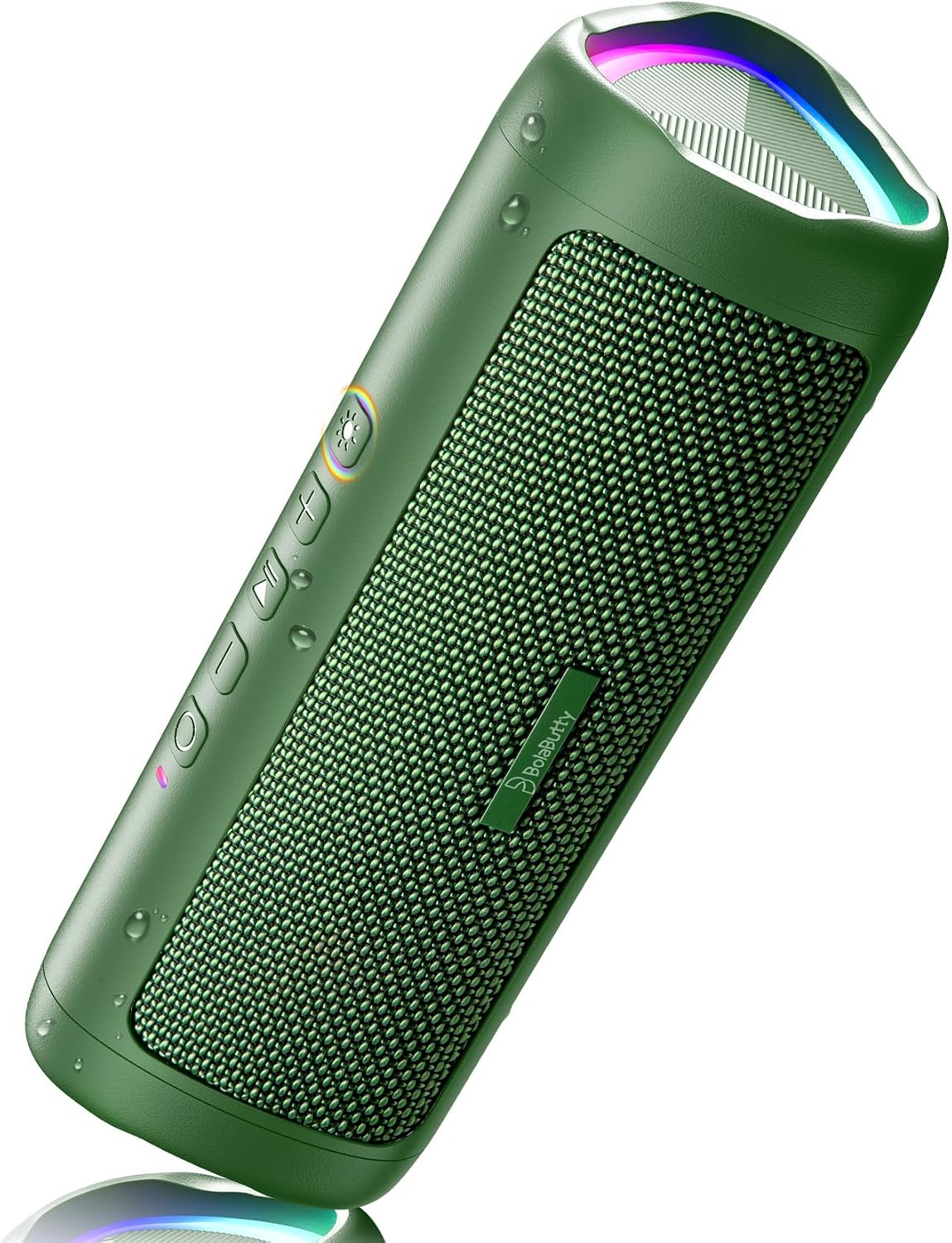 Bluetooth Speaker, 20W HD Sound, Portable Wireless, IPX5 Waterproof, Up to 24H Playtime, TWS Pairing, for Home/Party/Outdoor/Camping/Beach Essentials, Electronic Gadgets, Birthday Gift (Black)
