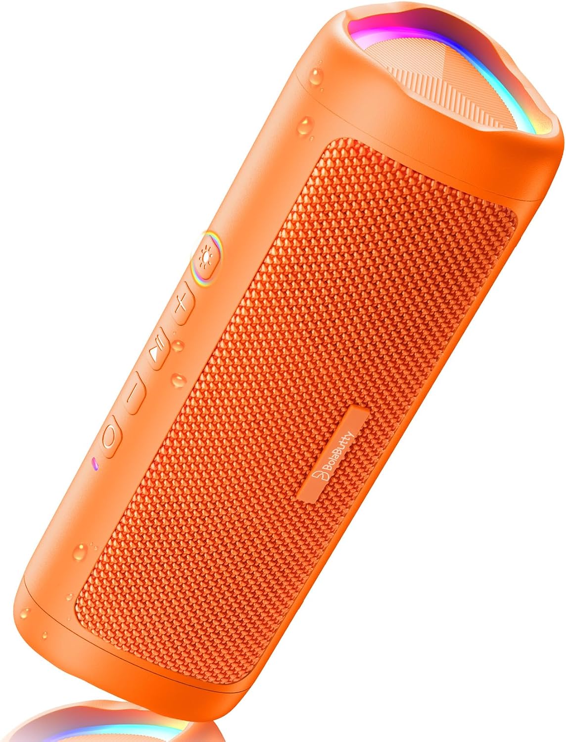 Bluetooth Speaker, 20W HD Sound, Portable Wireless, IPX5 Waterproof, Up to 24H Playtime, TWS Pairing, for Home/Party/Outdoor/Camping/Beach Essentials, Electronic Gadgets, Birthday Gift (Black)