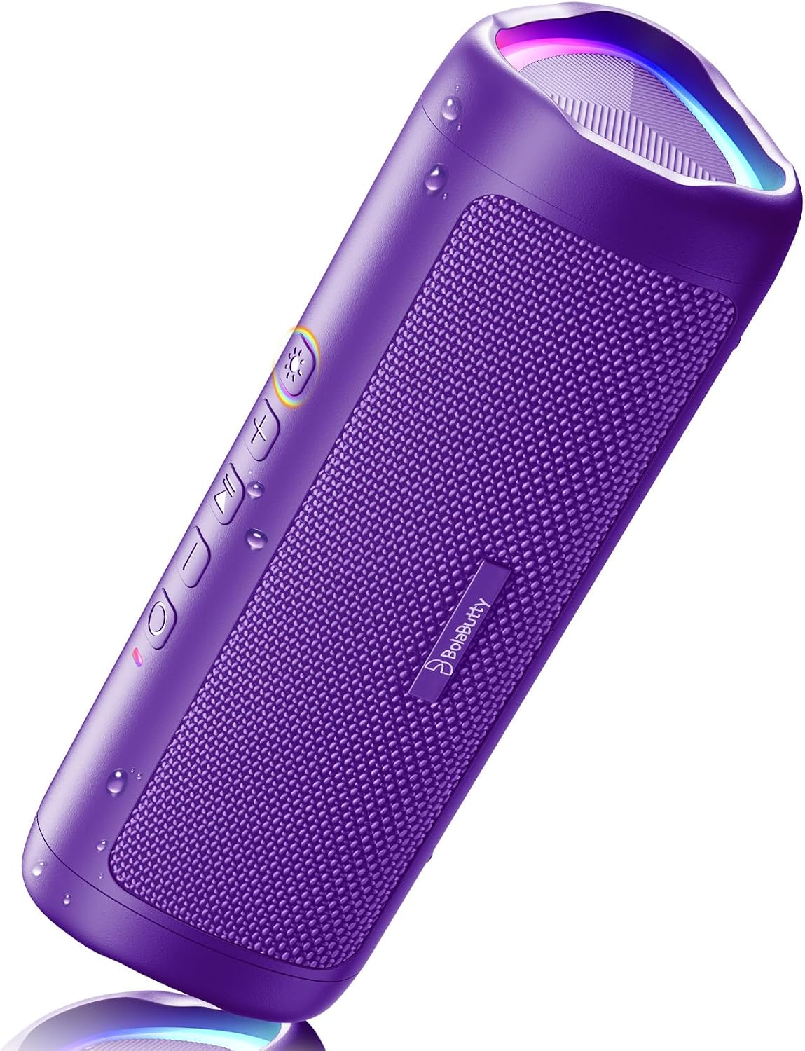 Bluetooth Speaker, 20W HD Sound, Portable Wireless, IPX5 Waterproof, Up to 24H Playtime, TWS Pairing, for Home/Party/Outdoor/Camping/Beach Essentials, Electronic Gadgets, Birthday Gift (Black)