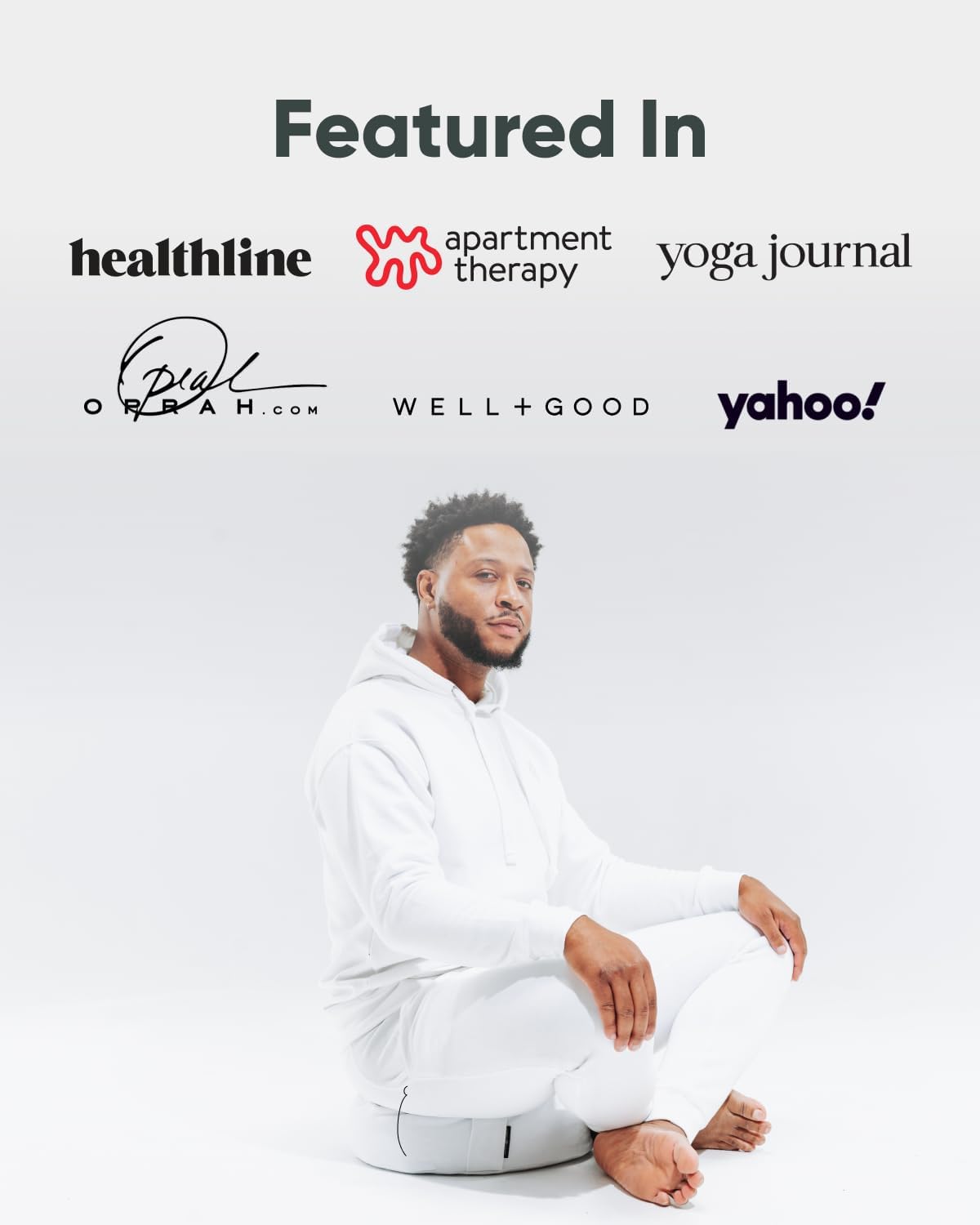 Large Meditation Cushion for Zafu Yoga - Meditation Pillow for Sitting on the Floor - Buckwheat Hull Filled Yoga Cushion with Removable, Washable 100% Cotton Cover and Carry Handle