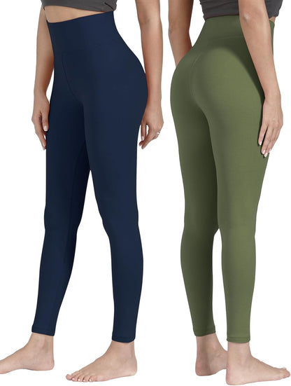 Creamlush High Waisted Leggings for Women Buttery Soft Stretchy Tummy Control Workout Yoga Running Pants(S-3XL)