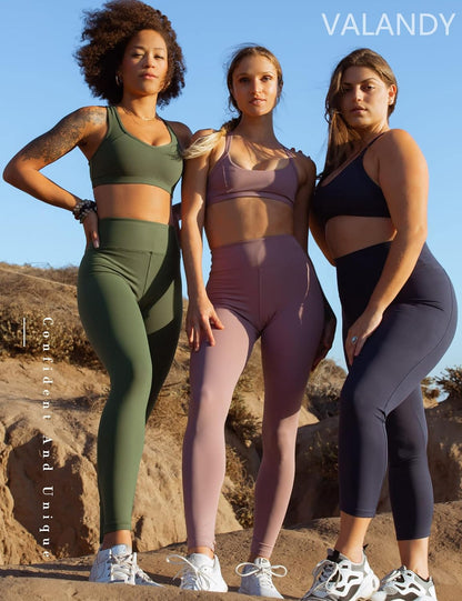 Creamlush High Waisted Leggings for Women Buttery Soft Stretchy Tummy Control Workout Yoga Running Pants(S-3XL)