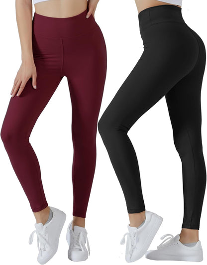 Creamlush High Waisted Leggings for Women Buttery Soft Stretchy Tummy Control Workout Yoga Running Pants(S-3XL)