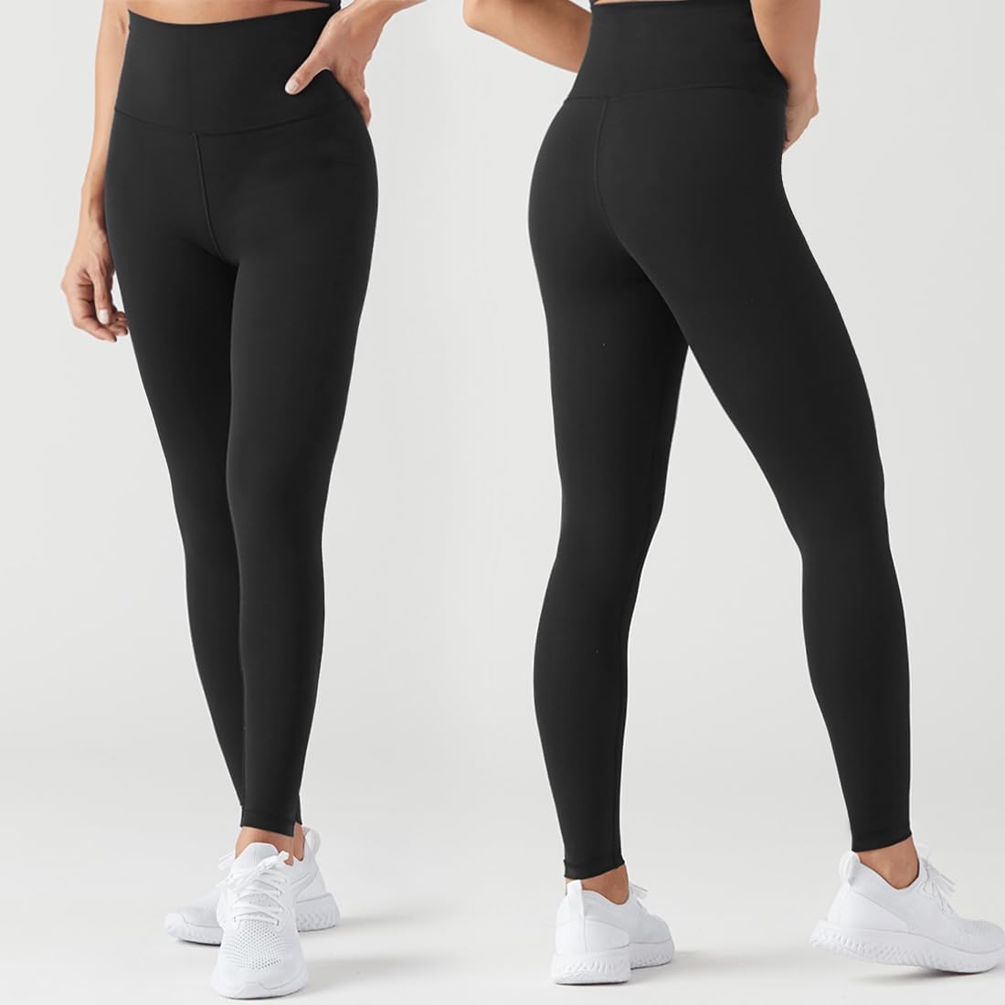 Creamlush High Waisted Leggings for Women Buttery Soft Stretchy Tummy Control Workout Yoga Running Pants(S-3XL)