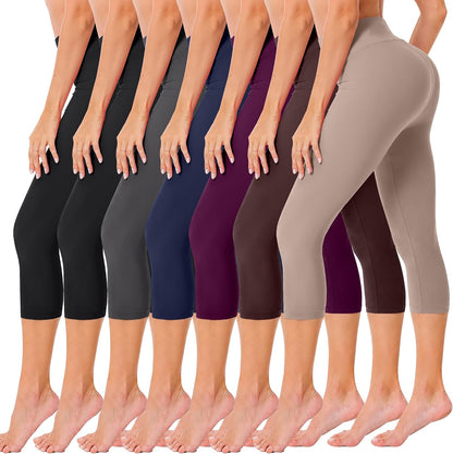 Creamlush High Waisted Leggings for Women Buttery Soft Stretchy Tummy Control Workout Yoga Running Pants(S-3XL)