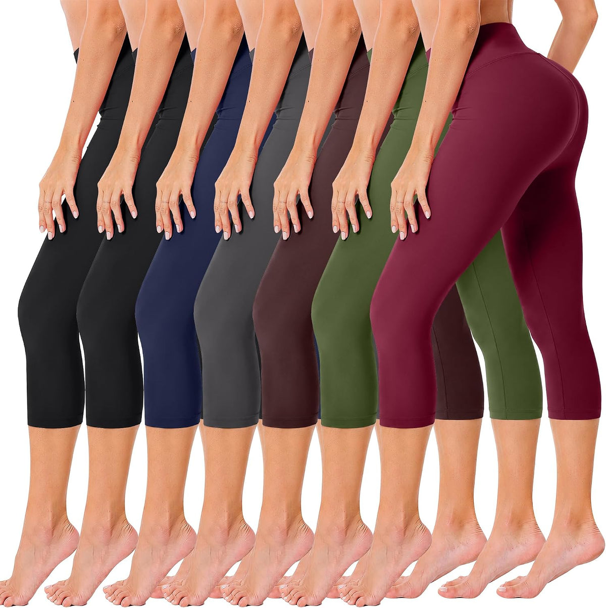 Creamlush High Waisted Leggings for Women Buttery Soft Stretchy Tummy Control Workout Yoga Running Pants(S-3XL)