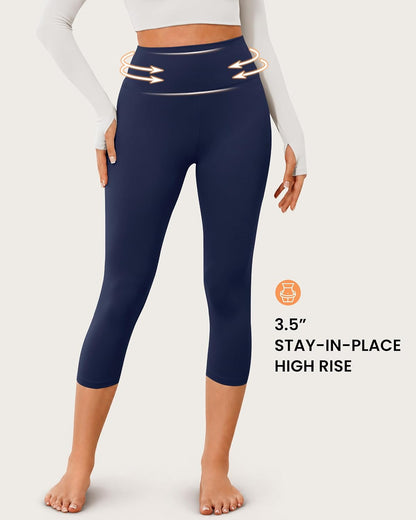 Creamlush High Waisted Leggings for Women Buttery Soft Stretchy Tummy Control Workout Yoga Running Pants(S-3XL)