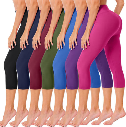 Creamlush High Waisted Leggings for Women Buttery Soft Stretchy Tummy Control Workout Yoga Running Pants(S-3XL)