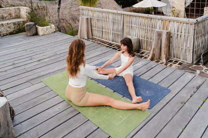 The Kids Yoga Mat | Eco-Friendly + Supportive + Colorful Childrens Play | Yoga, Exercise | Carrying Strap!