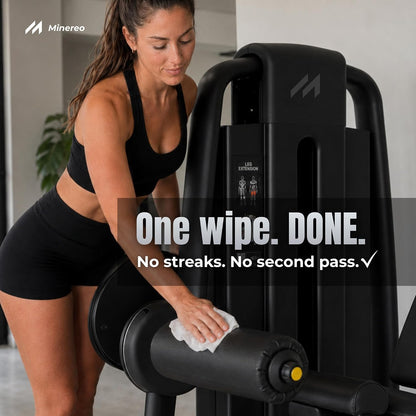 Gym Wipes Refill - Fitness Equipment & Yoga Mat, Lemon 3200 ct | CrossFit, Pilates studio & home gym, treadmill & exercise bike, alcohol-free & bleach-free, fits dispensers & buckets