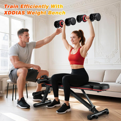 Adjustable Dumbbells Set of 2 for Strength Training, One-Hand Quick Adjust, 25/55/80/90 lbs Options, Anti-Slip Grip Handle, Compact Home Gym Weights for Men Women