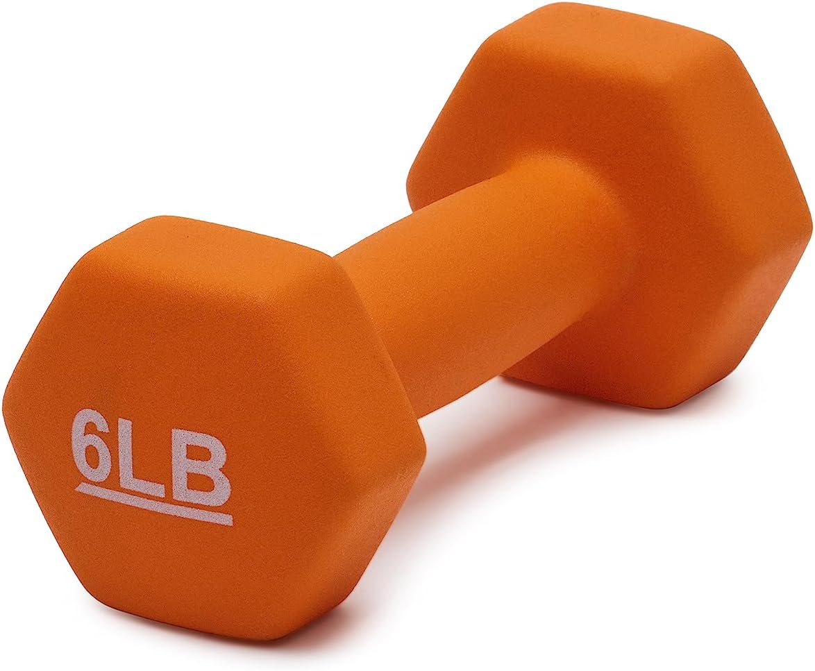 Neoprene Dumbbell Hand Weights for Exercise and Muscle Toning