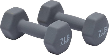 Neoprene Dumbbell Hand Weights for Exercise and Muscle Toning