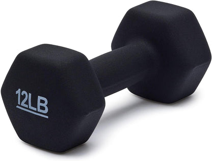Neoprene Dumbbell Hand Weights for Exercise and Muscle Toning