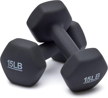 Neoprene Dumbbell Hand Weights for Exercise and Muscle Toning