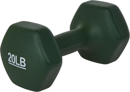 Neoprene Dumbbell Hand Weights for Exercise and Muscle Toning