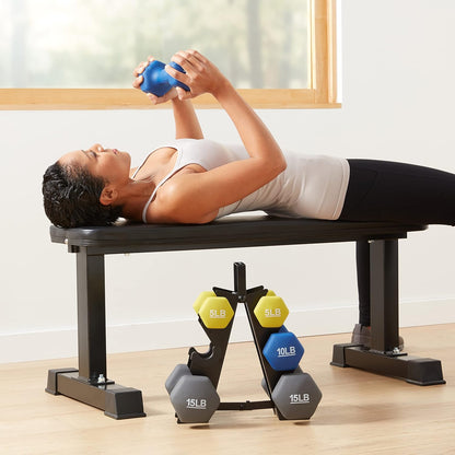 Neoprene Dumbbell Hand Weights for Exercise and Muscle Toning