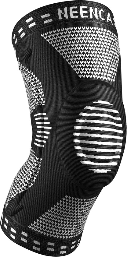 Professional Knee Brace, Compression Knee Support with Patella Gel Pad & Side Stabilizers, Medical Knee Sleeve for Pain Relief, ACL,PCL, Meniscus, Injury Recovery, Arthritis, Sports, Workout...