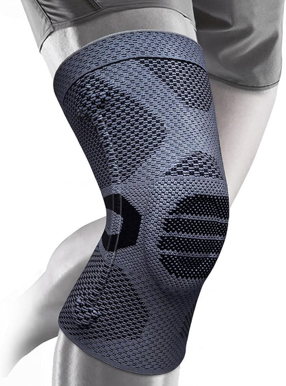 Professional Knee Brace, Compression Knee Support with Patella Gel Pad & Side Stabilizers, Medical Knee Sleeve for Pain Relief, ACL,PCL, Meniscus, Injury Recovery, Arthritis, Sports, Workout...