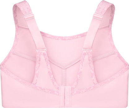 Full Figure Plus Size No-Bounce Camisole Sports Bra Wirefree #1066 - Colors B