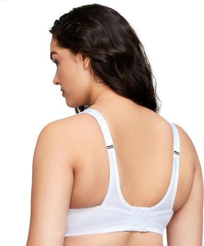 Full Figure Plus Size No-Bounce Camisole Sports Bra Wirefree #1066 - Colors B