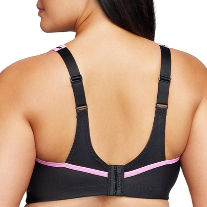 Full Figure Plus Size No-Bounce Camisole Sports Bra Wirefree #1066 - Colors B