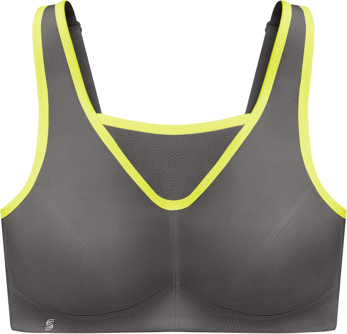 Full Figure Plus Size No-Bounce Camisole Sports Bra Wirefree #1066 - Colors B