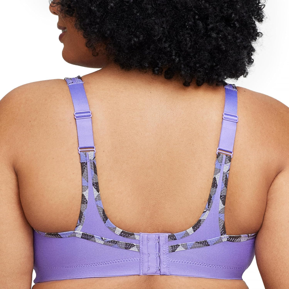 Full Figure Plus Size No-Bounce Camisole Sports Bra Wirefree #1066 - Colors B