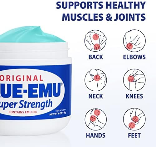 Original Super Strength Cream, Daily Muscle & Joint Support, 4 oz