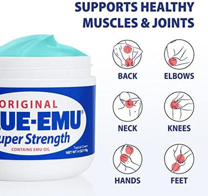 Original Super Strength Cream, Daily Muscle & Joint Support, 4 oz