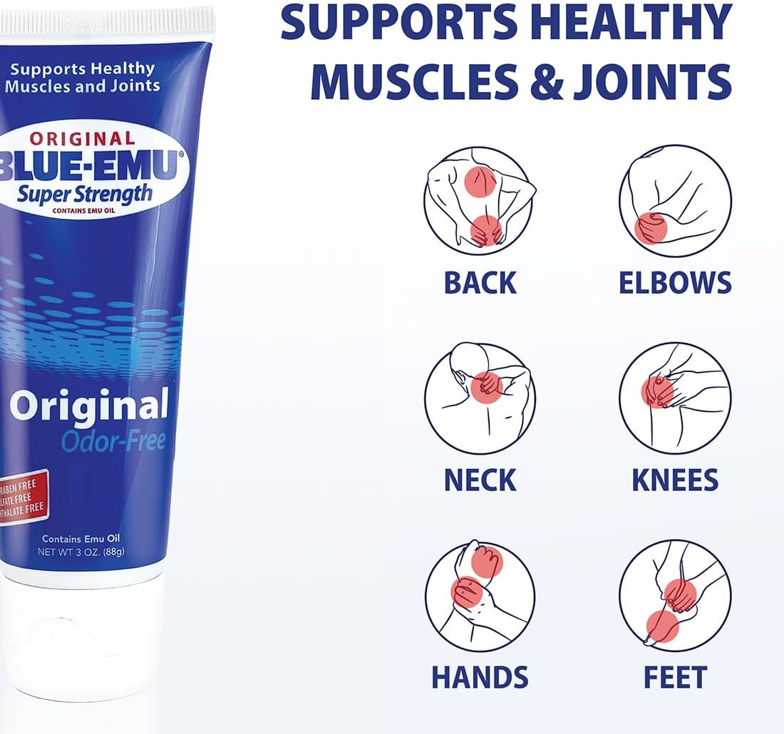 Original Super Strength Cream, Daily Muscle & Joint Support, 4 oz