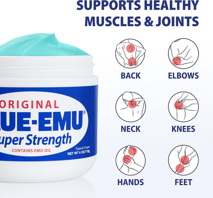 Original Super Strength Cream, Daily Muscle & Joint Support, 4 oz