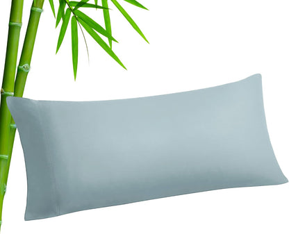 Pillow Cases Standard Size 2Pcs, Rayon from Bamboo, Haze Blue