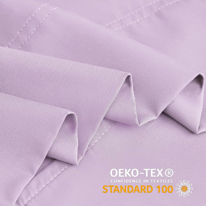 Pillow Cases Standard Size 2Pcs, Rayon from Bamboo, Haze Blue