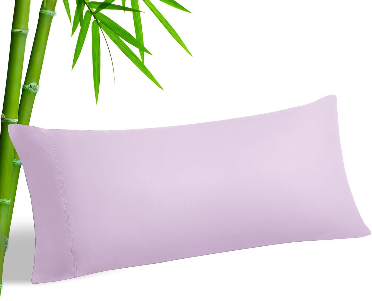 Pillow Cases Standard Size 2Pcs, Rayon from Bamboo, Haze Blue