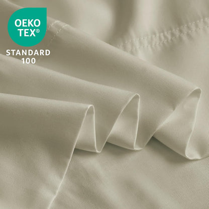 Pillow Cases Standard Size 2Pcs, Rayon from Bamboo, Haze Blue