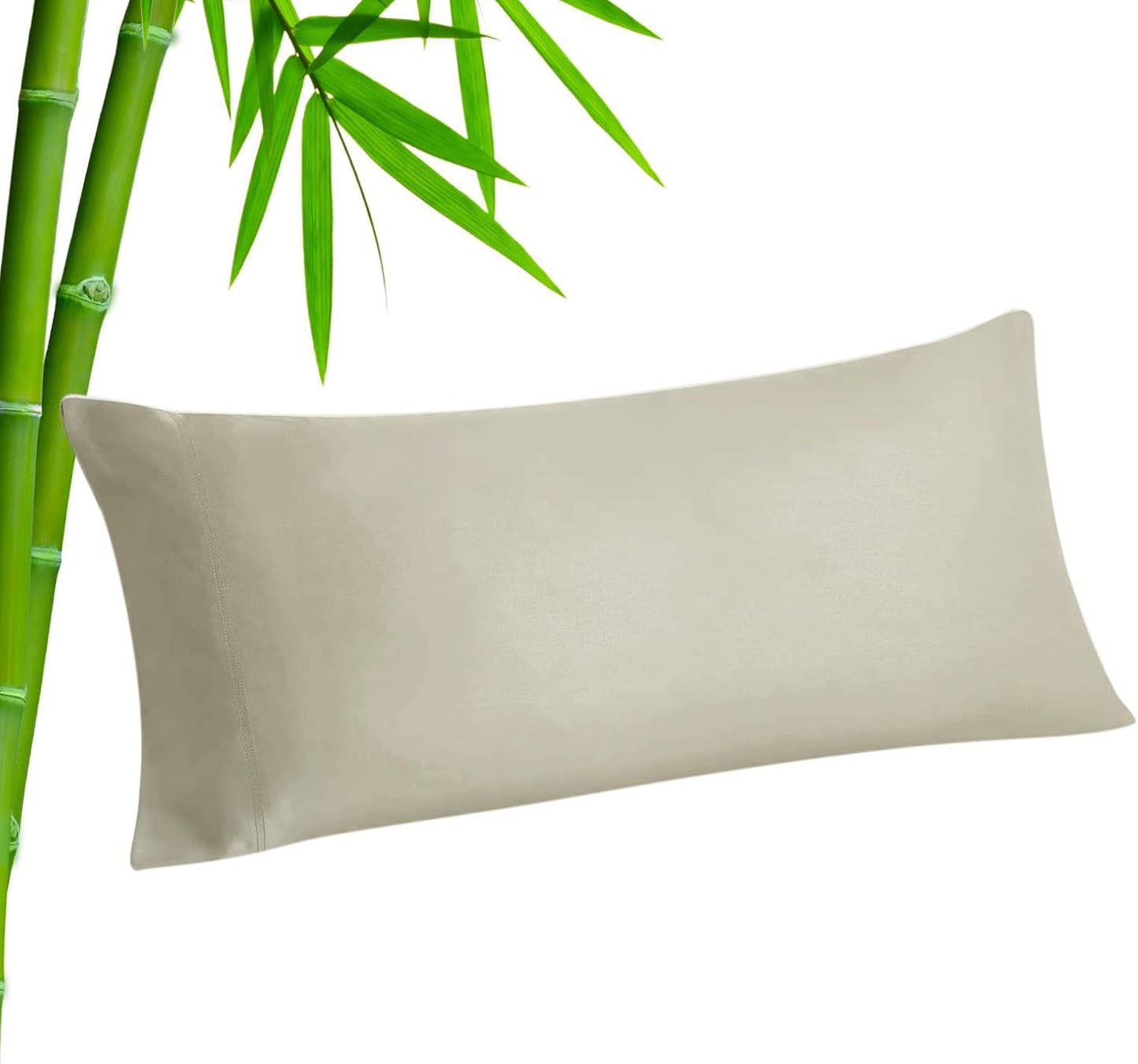 Pillow Cases Standard Size 2Pcs, Rayon from Bamboo, Haze Blue