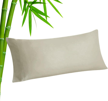 Pillow Cases Standard Size 2Pcs, Rayon from Bamboo, Haze Blue