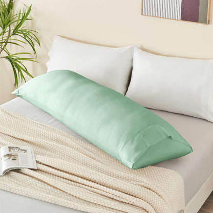 Pillow Cases Standard Size 2Pcs, Rayon from Bamboo, Haze Blue