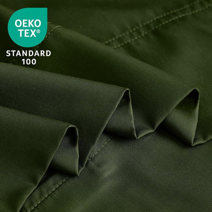 Pillow Cases Standard Size 2Pcs, Rayon from Bamboo, Haze Blue
