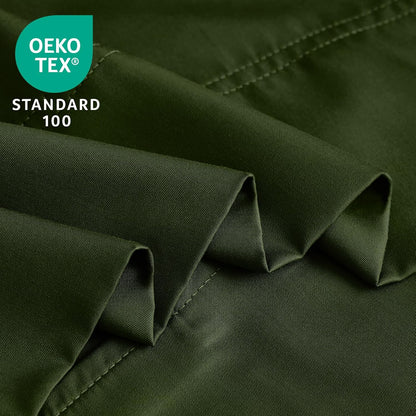 Pillow Cases Standard Size 2Pcs, Rayon from Bamboo, Haze Blue