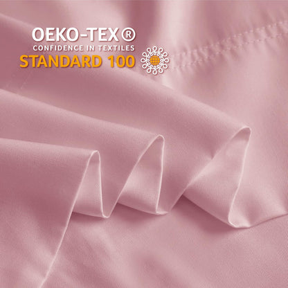 Pillow Cases Standard Size 2Pcs, Rayon from Bamboo, Haze Blue