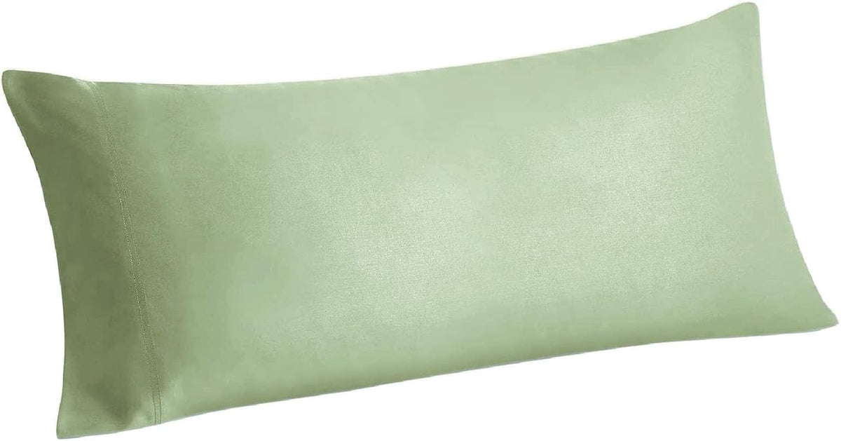 Pillow Cases Standard Size 2Pcs, Rayon from Bamboo, Haze Blue