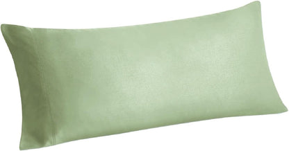 Pillow Cases Standard Size 2Pcs, Rayon from Bamboo, Haze Blue
