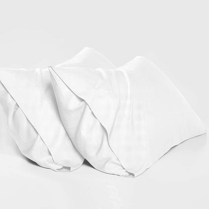 Pillow Cases Standard Size 2Pcs, Rayon from Bamboo, Haze Blue